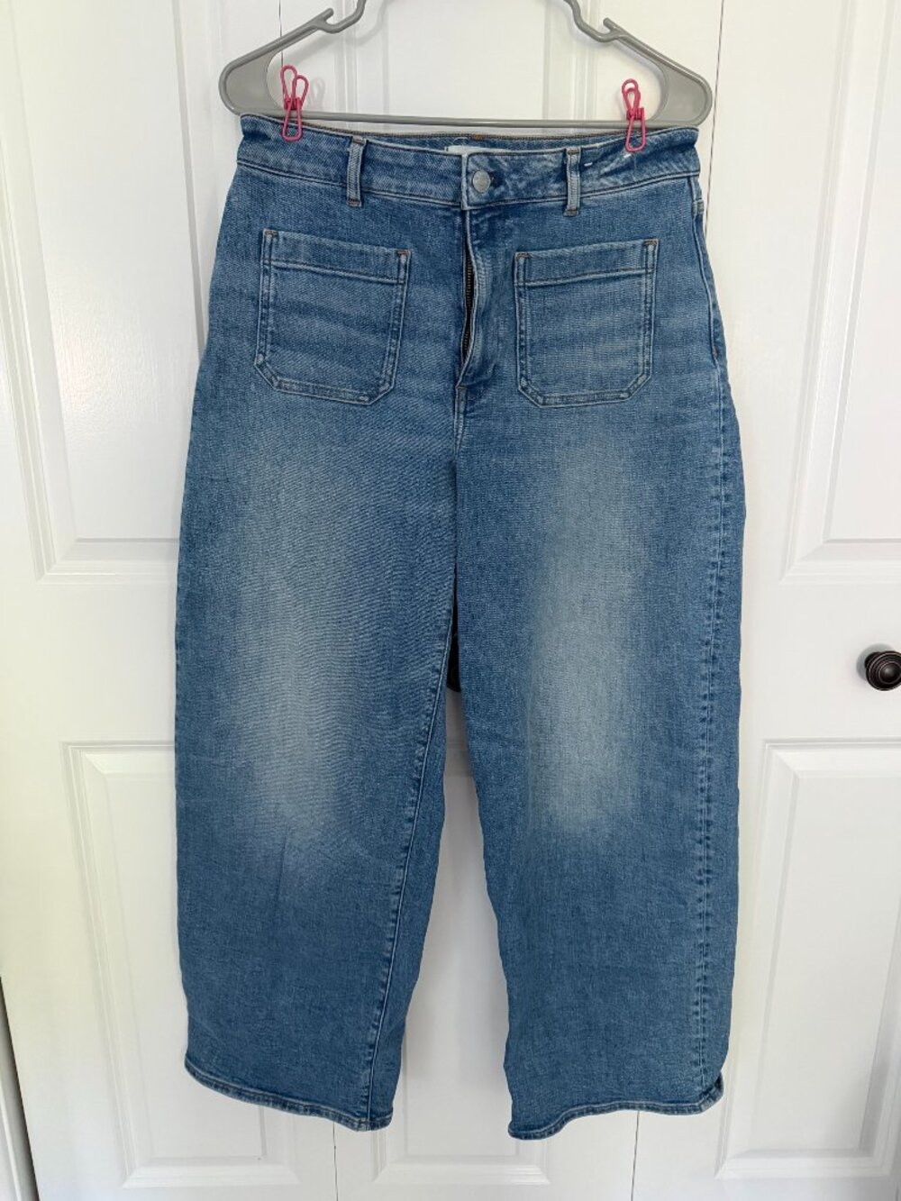 Madewell Women's Emmitt Curvy Wide Leg Denim Jeans - Size 29